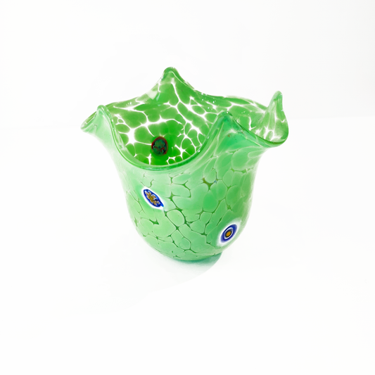WIDE-NECK MURRINA VASES