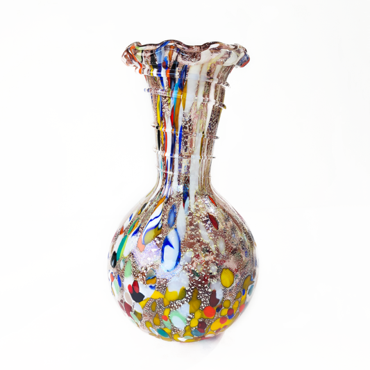 MURRINA SOFT NECK VASES WITH TRAIL
