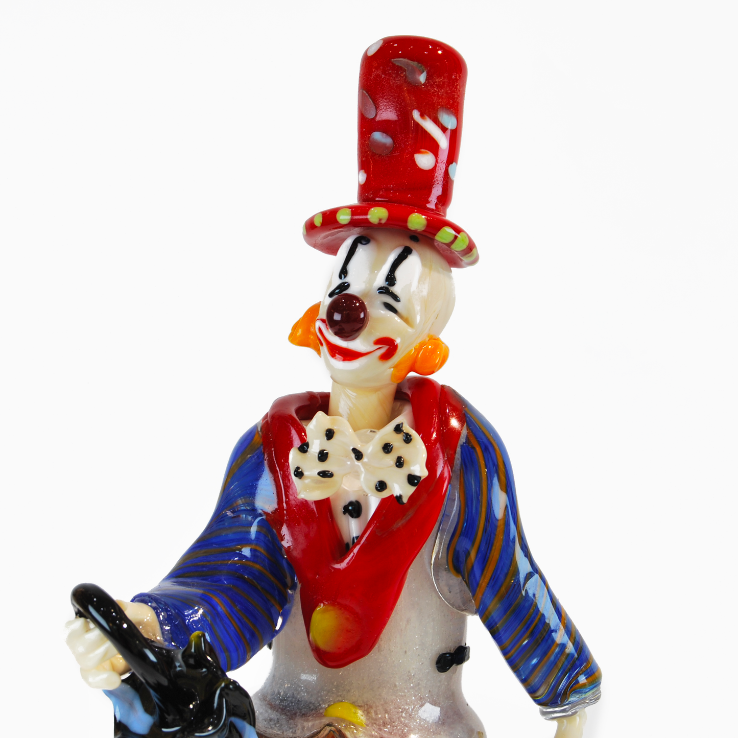 CLOWN WITH UMBRELLA & BRIEFCASE