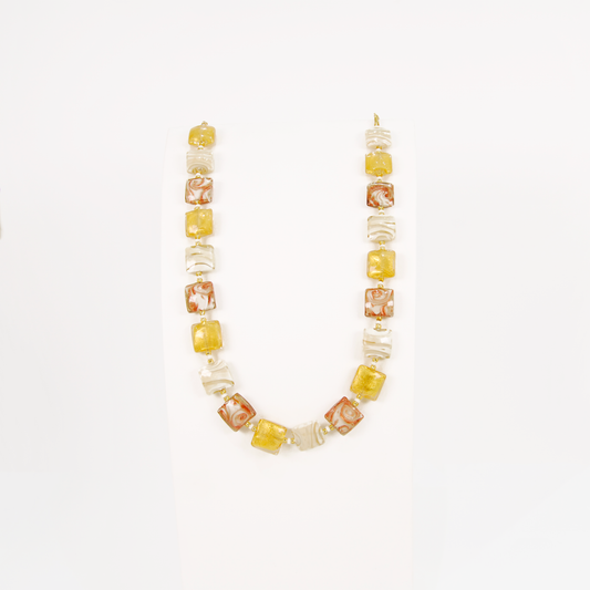 ELENA GILDED SILVER NECKLACE