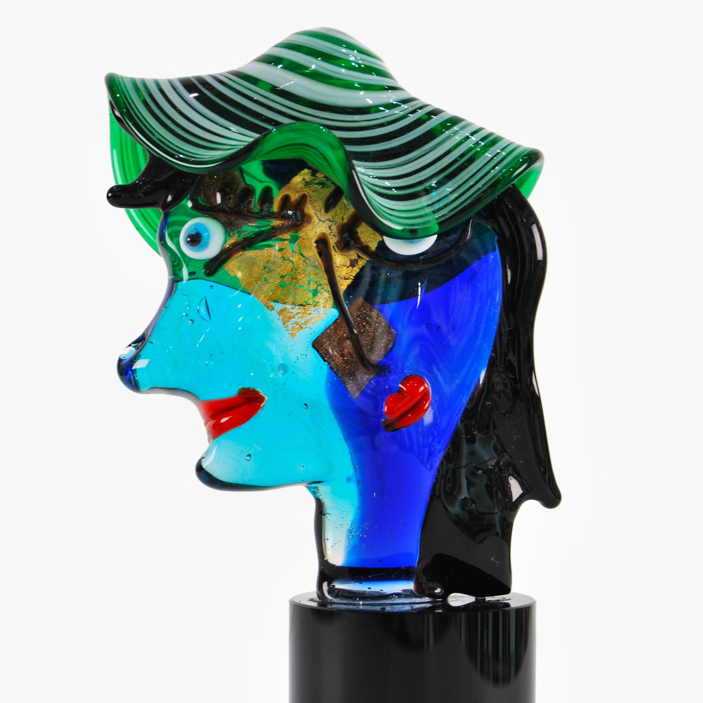 BLUE FACE WITH GREEN HAT, PICASSO COLLECTION