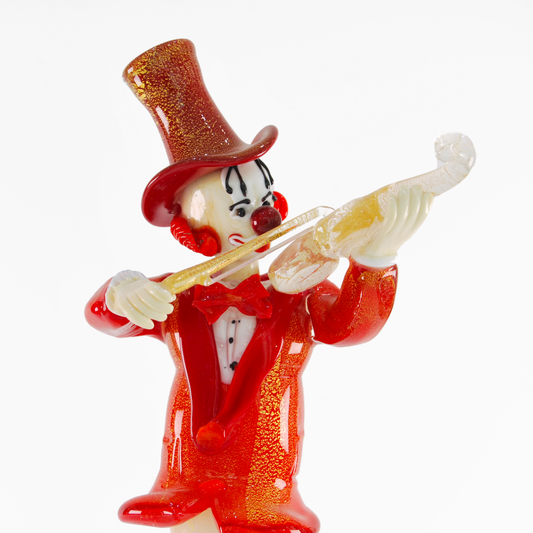 FIRST VIOLIN CLOWN IN RED SUIT