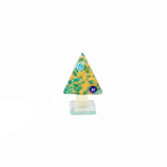 FESTIVE GOLD TREE SQUARE BASE