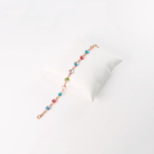 MULTICOLOR MURANO GLASS STONE BRACELETS