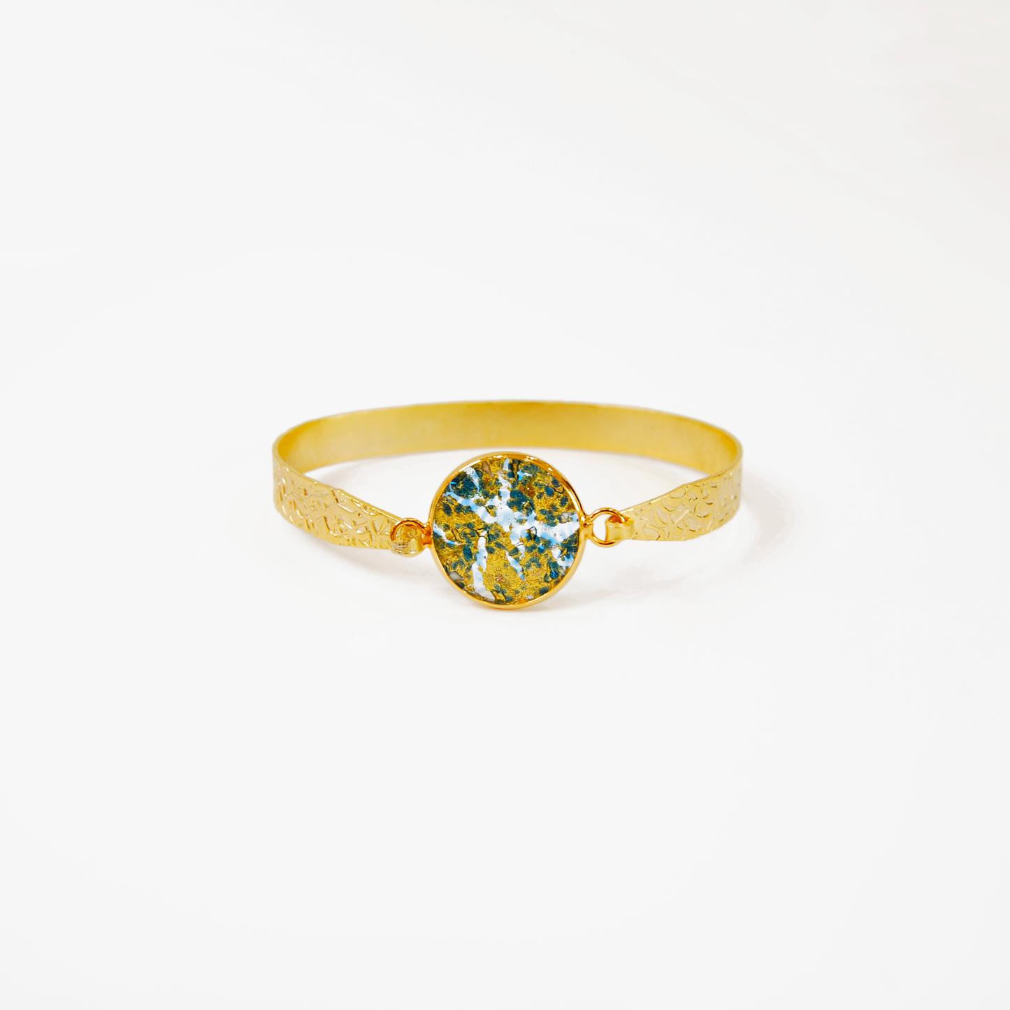 BOREALE MURANO GLASS BRACELET WITH GOLD FINISH