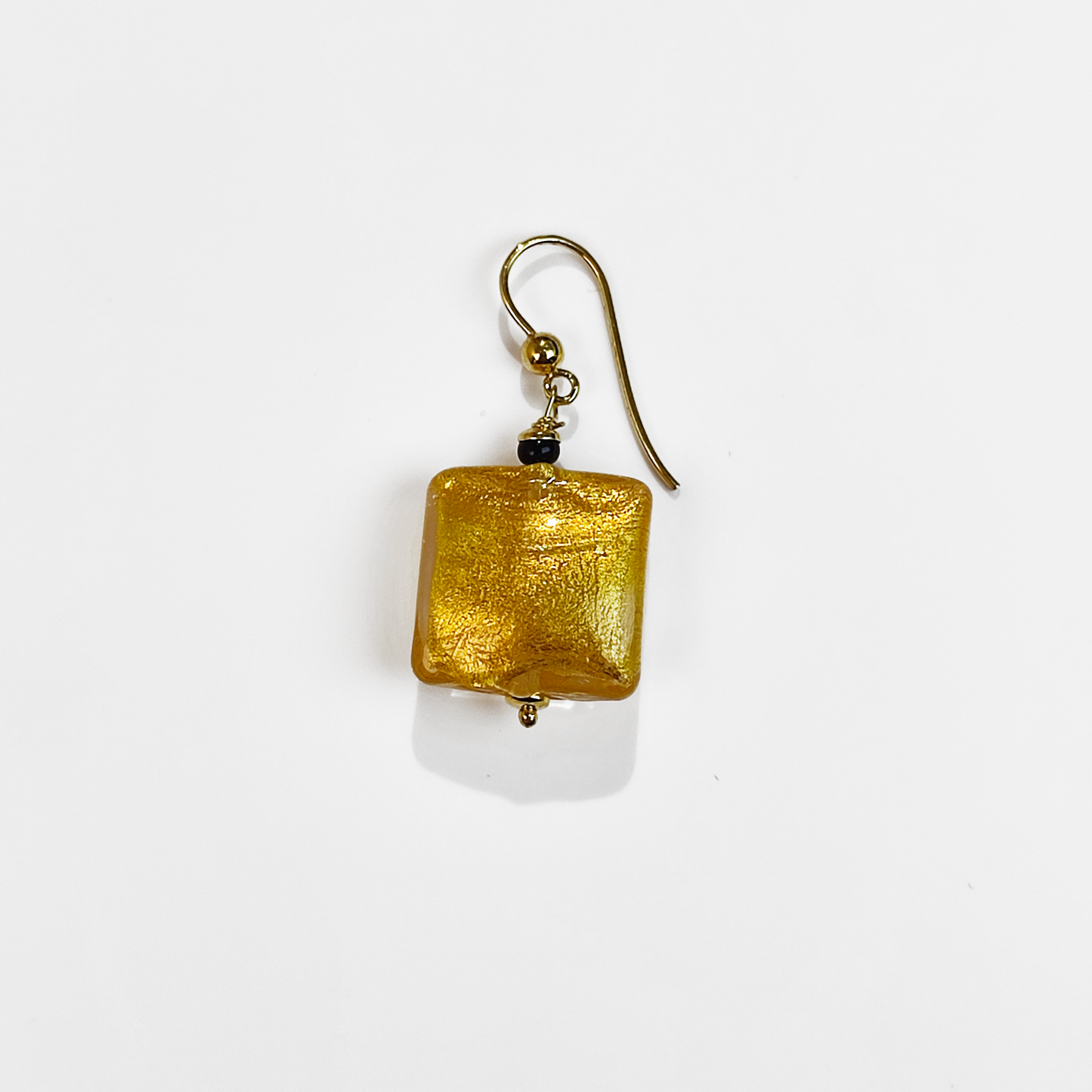ELENA GILDED SILVER EARRING