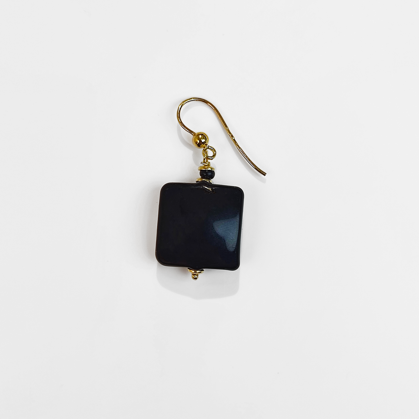 ELENA GILDED SILVER EARRING