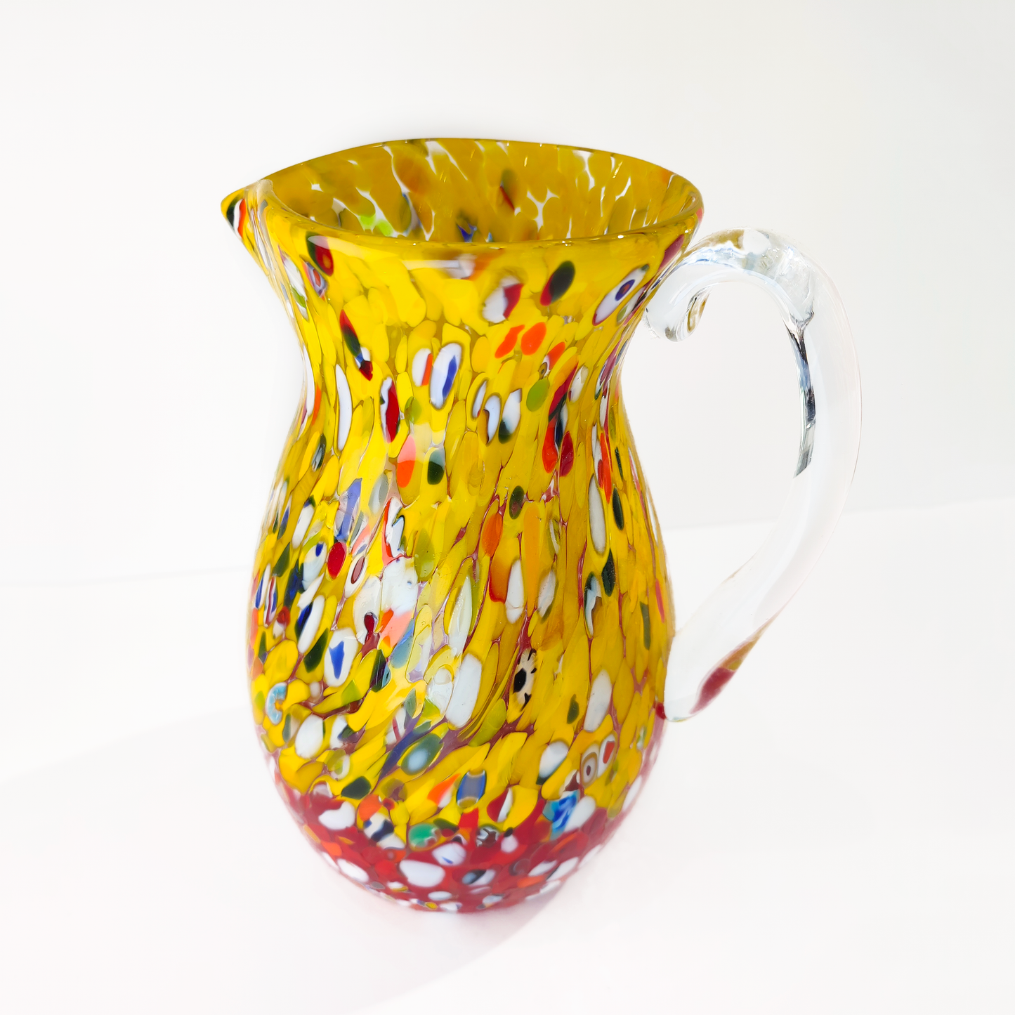 HAND-BLOWN PITCHERS