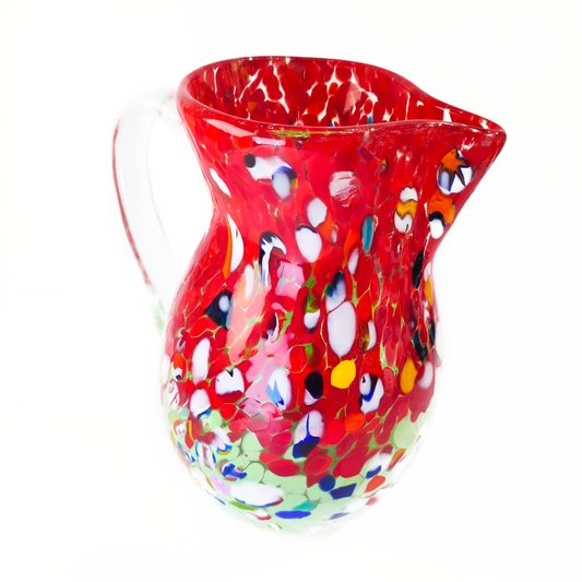 HAND-BLOWN PITCHERS