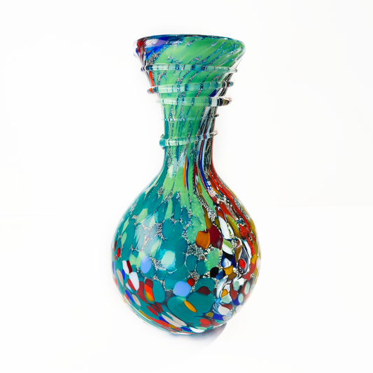 MURRINA ROUND NECK VASES WITH TRAIL