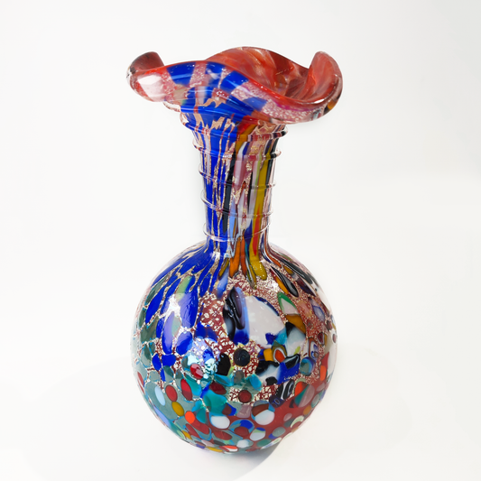 MURRINA SOFT NECK VASES WITH TRAIL