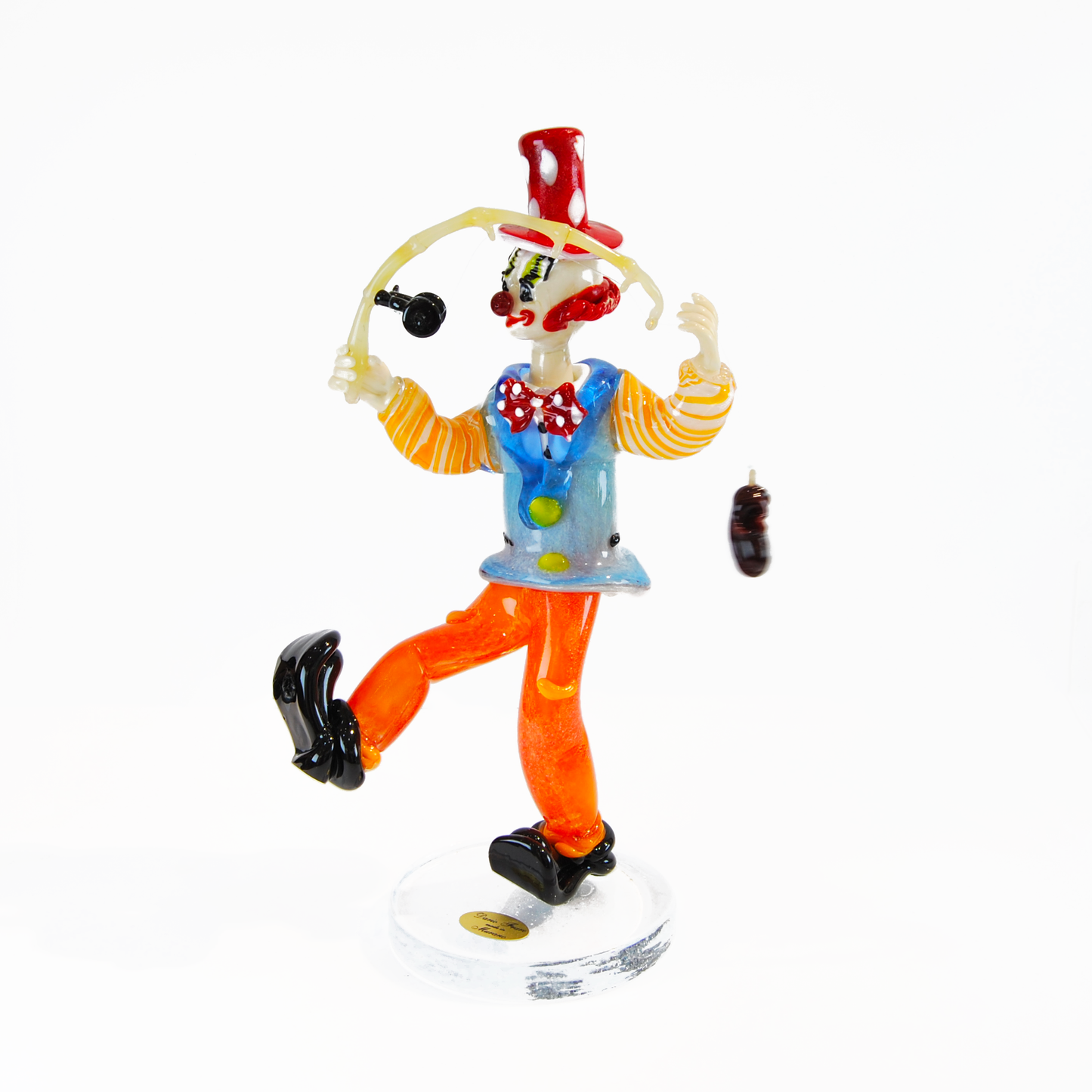 CLOWN FISHERMAN WITH BLUE VEST