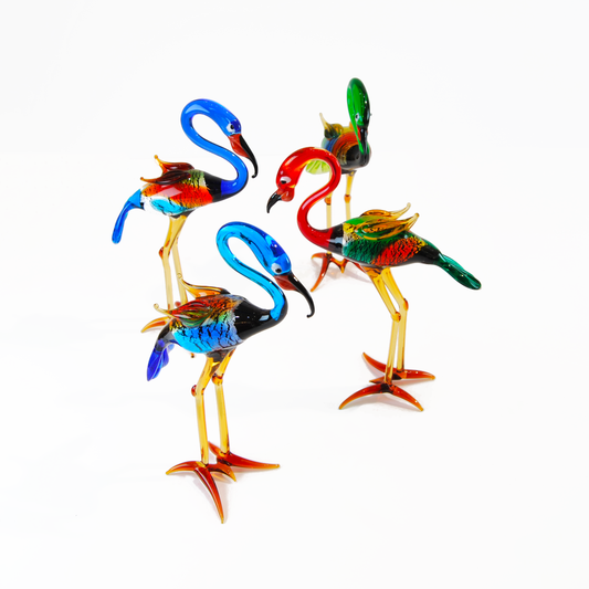 SMALL COLORFUL FLAMINGO