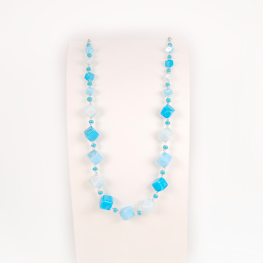 ELENA CUBA SILVER NECKLACE