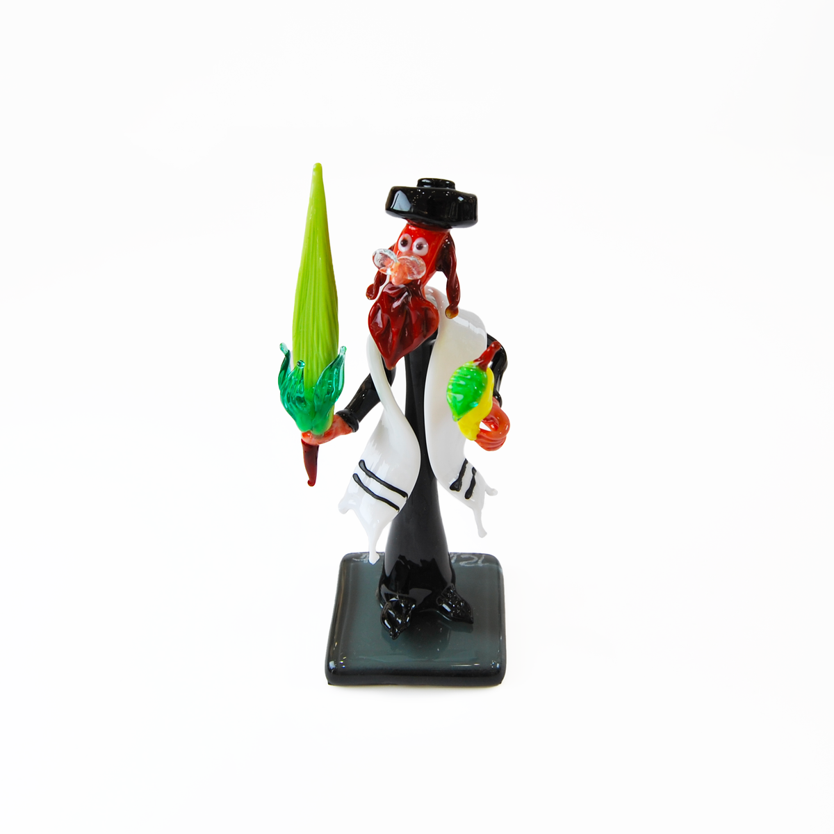 SMALL RABBI WITH LULAV AND ETROG