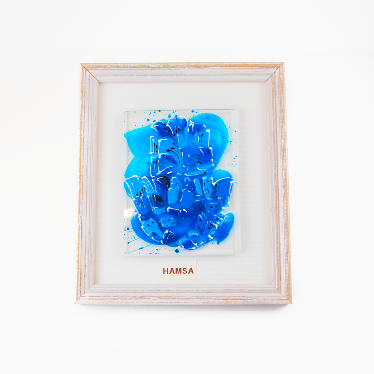 CONTEMPORARY HAMSA ART FRAME