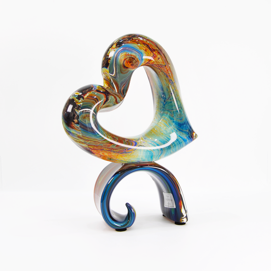 HEART ON WAVE SMALL, CALCEDONIO COLLECTION