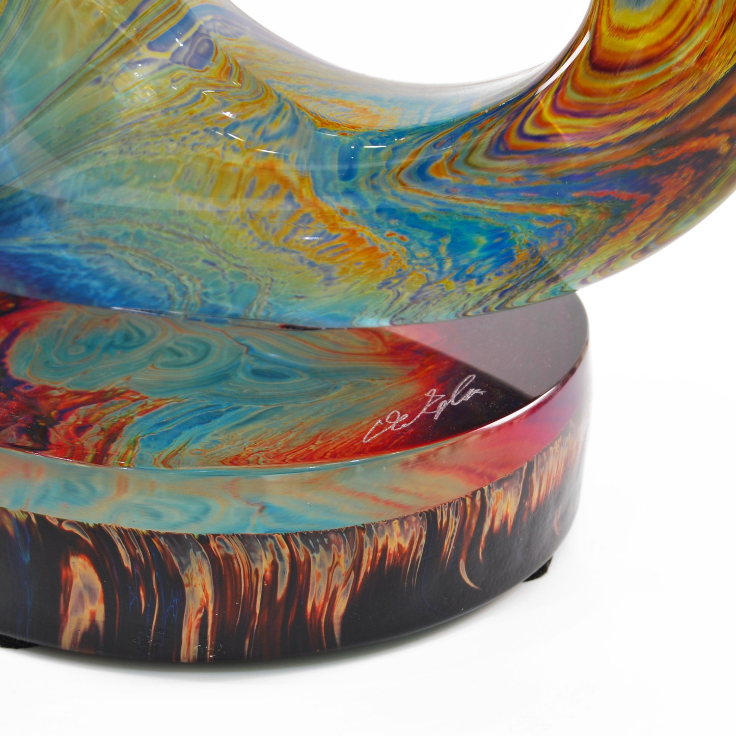 LARGE DOUBLE HEART, CALCEDONIO COLLECTION