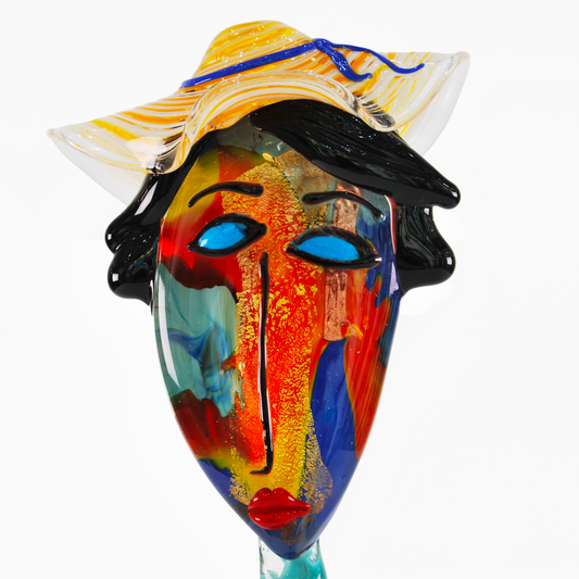 BLACK HAIR WITH YELLOW HAT, MODIGLIANI COLLECTION