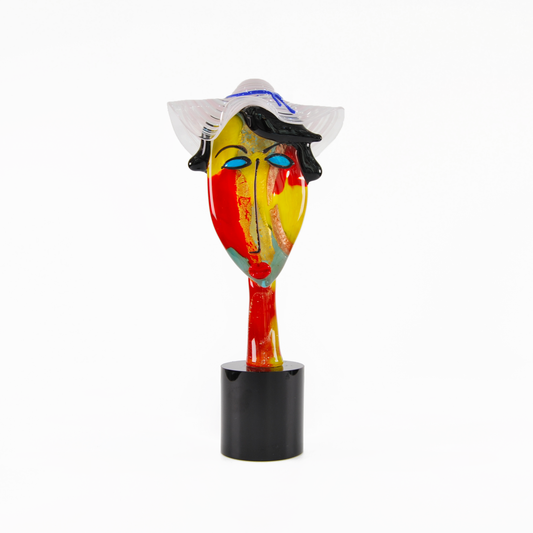 BLACK HAIR WITH PINK HAT, MODIGLIANI COLLECITON