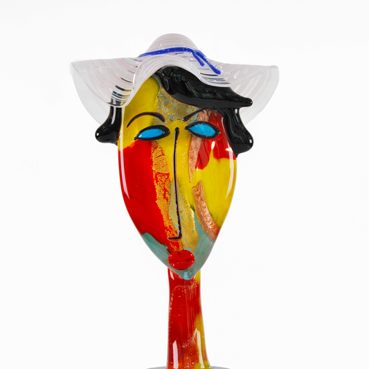 BLACK HAIR WITH PINK HAT, MODIGLIANI COLLECITON