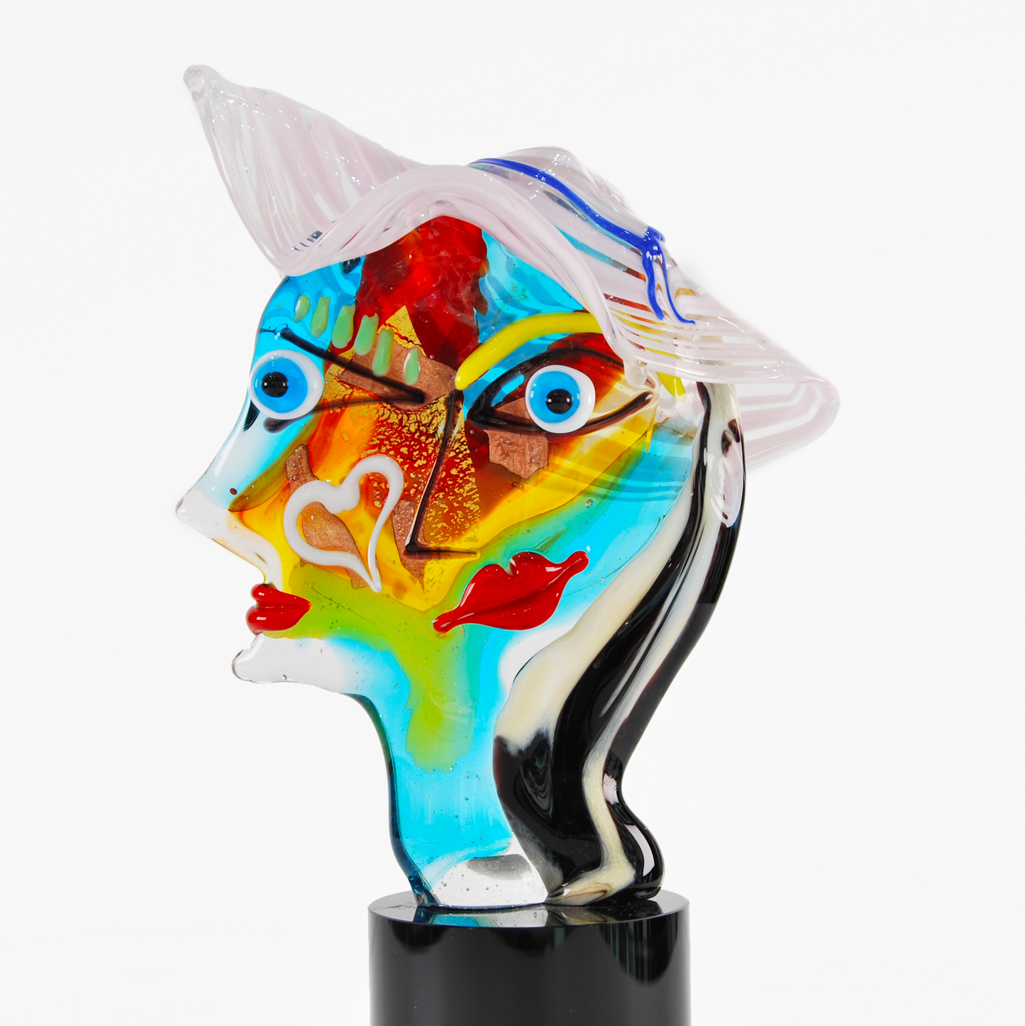 DOUBLE FACE WITH PINK HAT, PICASSO COLLECTION