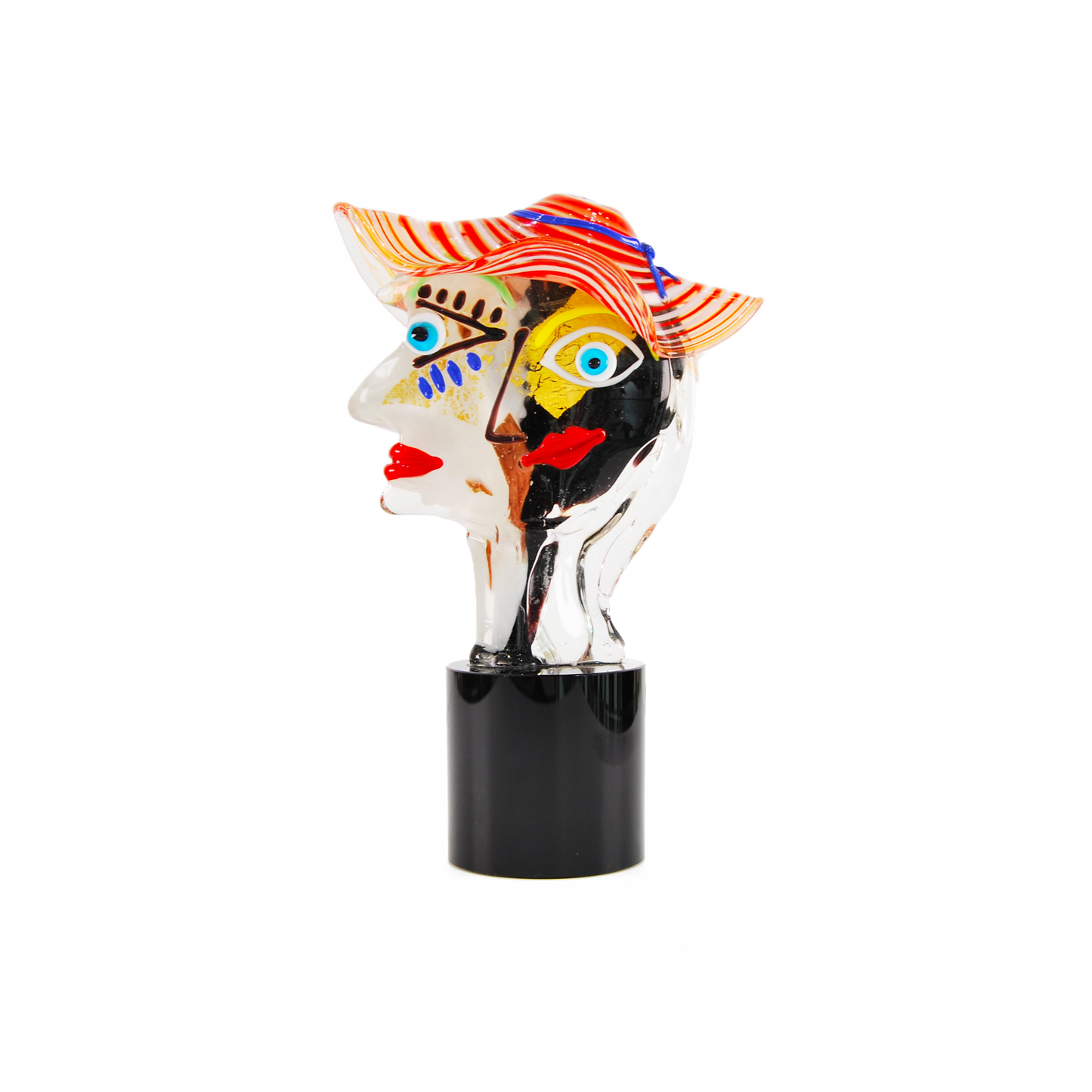 DOUBLE FACE WITH ORANGE HAT, PICASSO COLLECTION