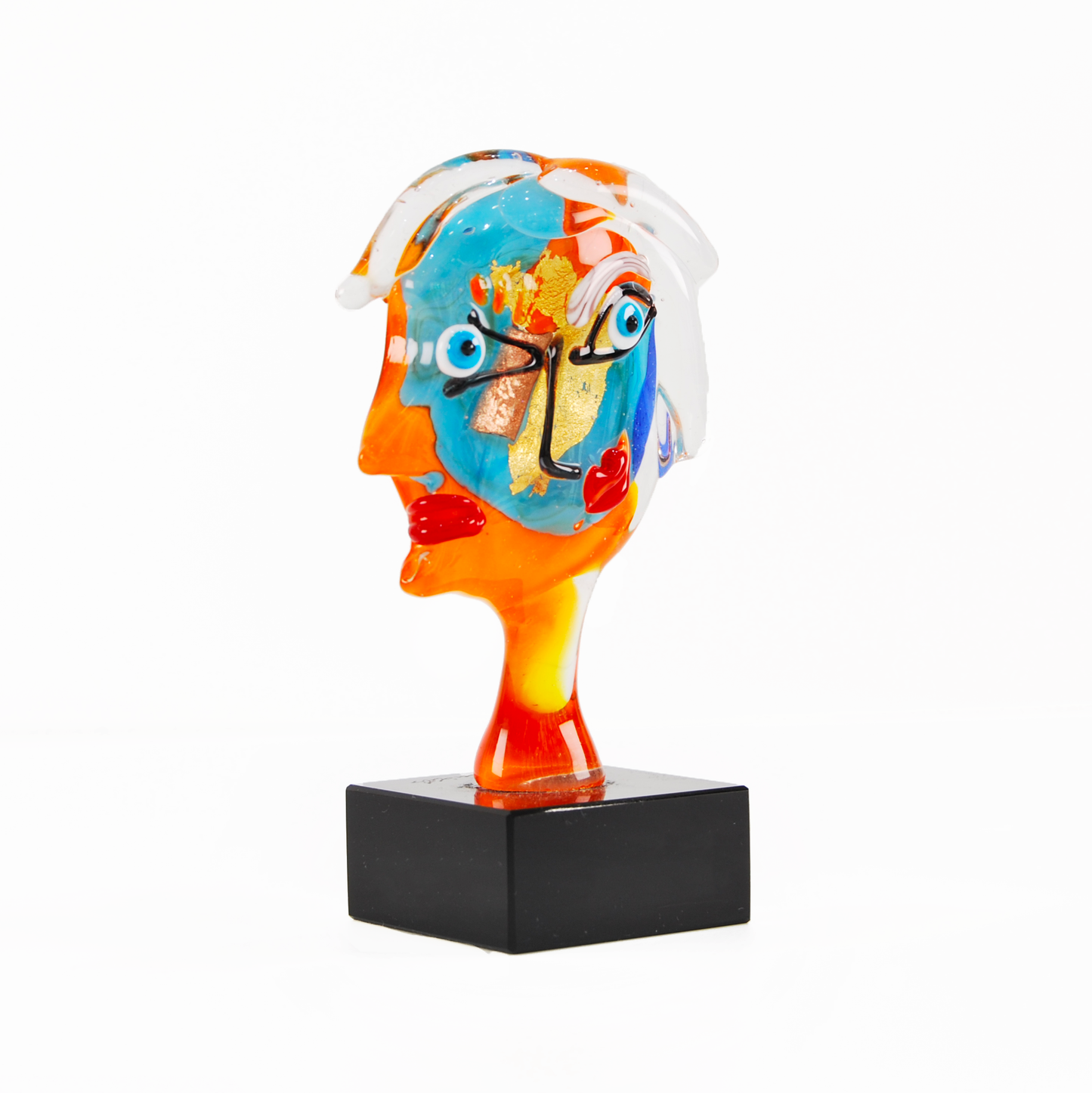 ORANGE AND LIGHT BLUE FACE, PICASSO COLLECTION