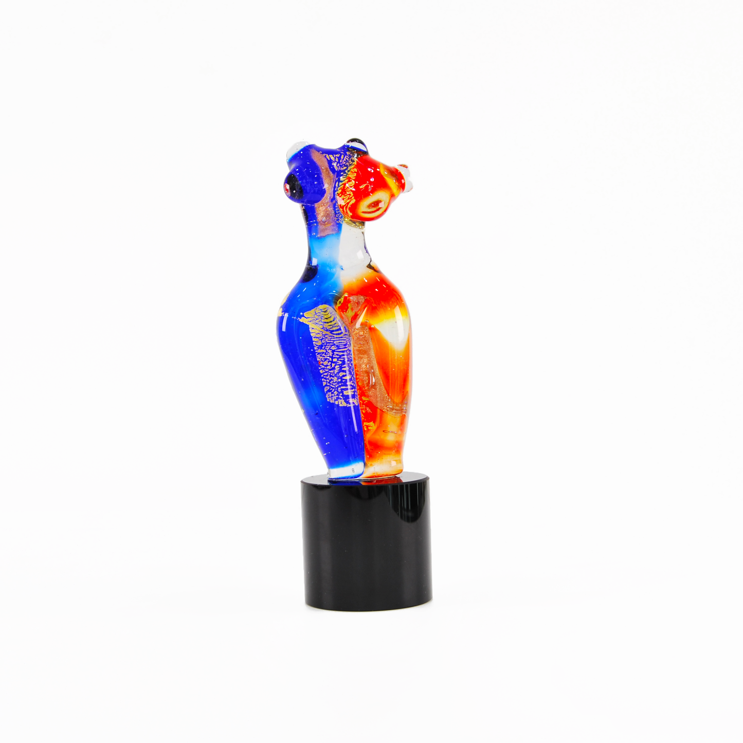 BLUE AND ORANGE WOMAN BUST