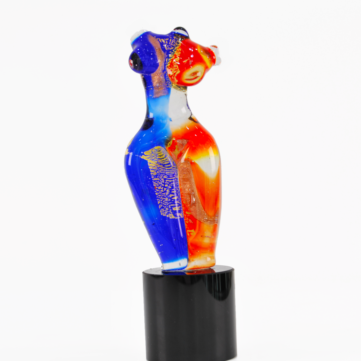 BLUE AND ORANGE WOMAN BUST