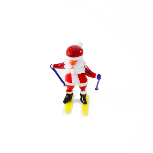 SKIING SANTA CLAUS