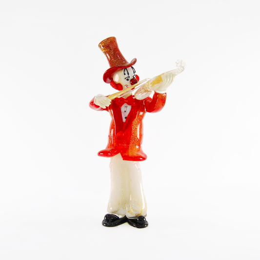 FIRST VIOLIN CLOWN IN RED SUIT