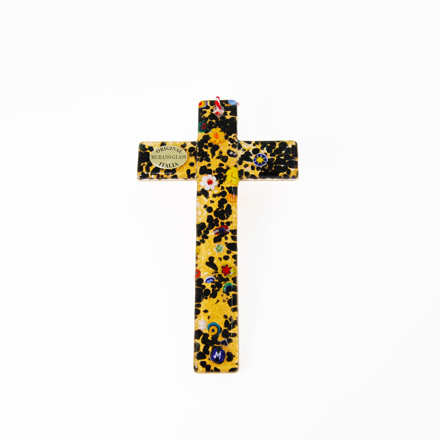 BIG ARTISTIC CROSS GOLDEN BASE