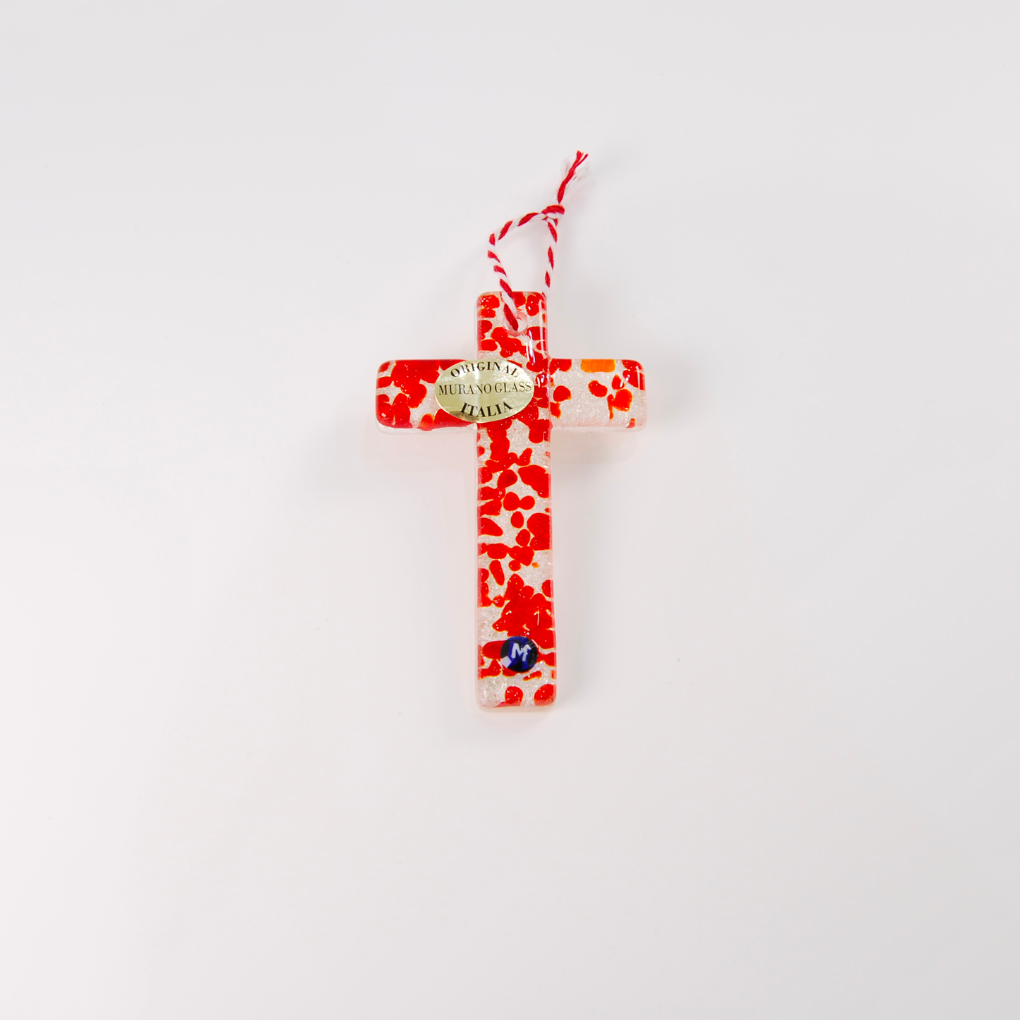 SMALL ARTISTIC CROSS SILVER BASE