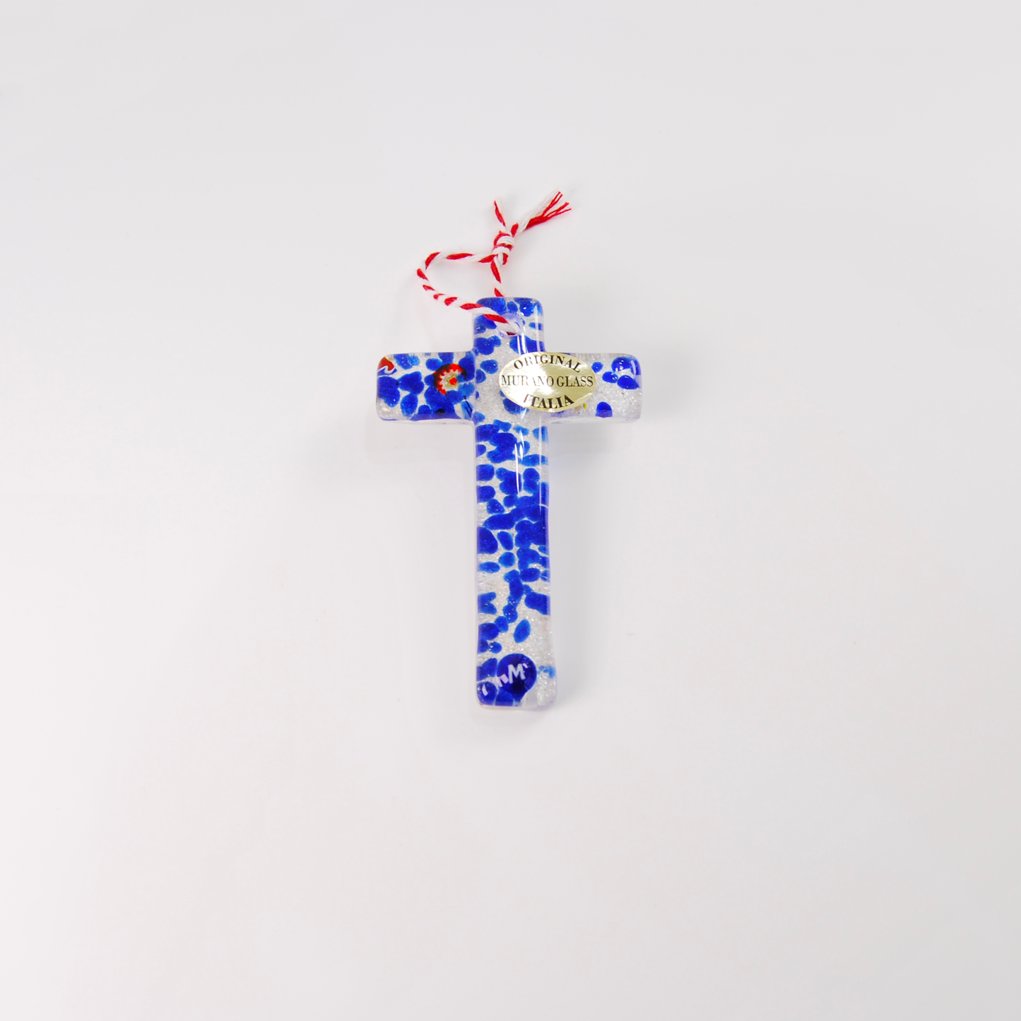 SMALL ARTISTIC CROSS SILVER BASE