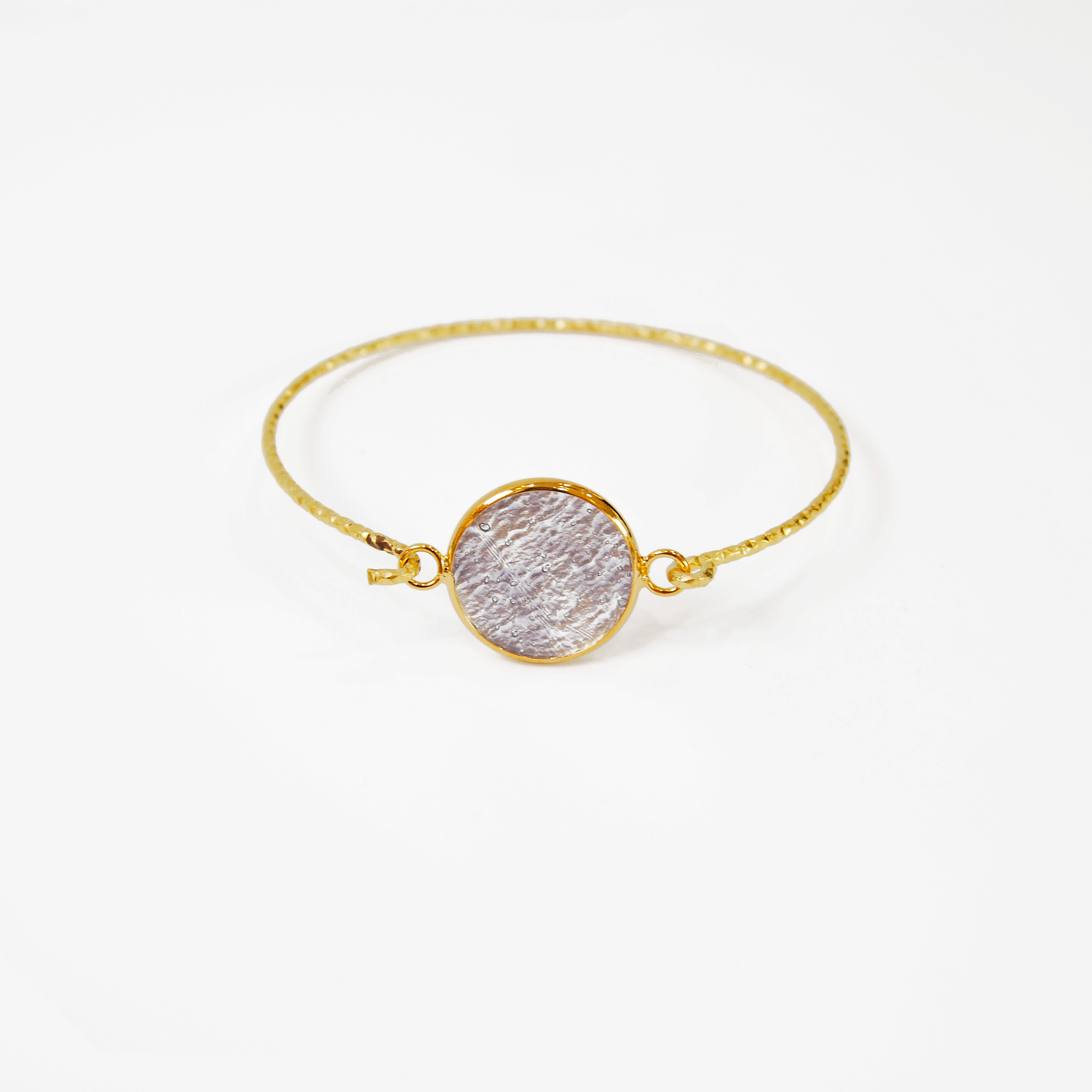 BOREALE MURANO GLASS BRACELET WITH SLIM GOLD FINISH