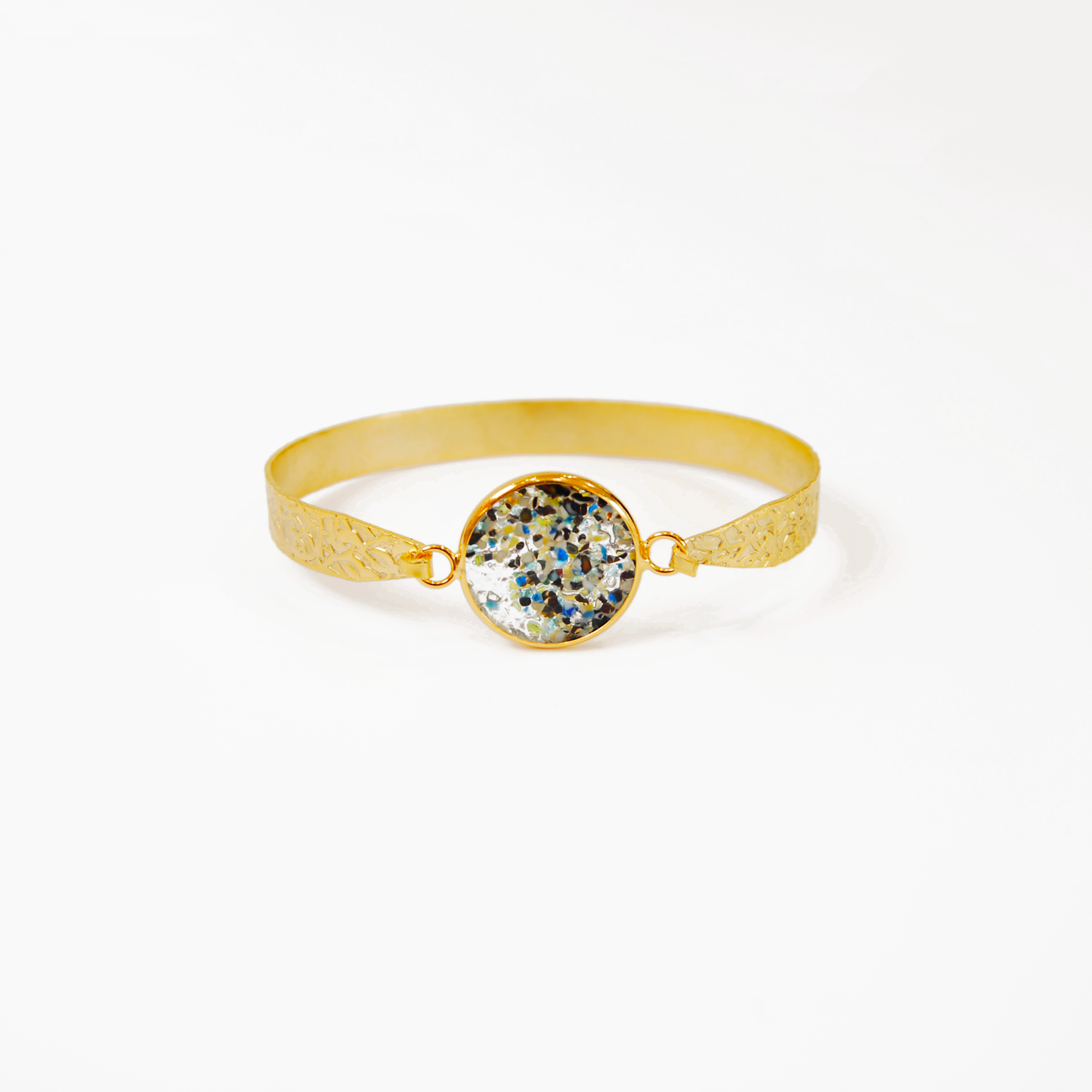 BOREALE MURANO GLASS BRACELET WITH GOLD FINISH
