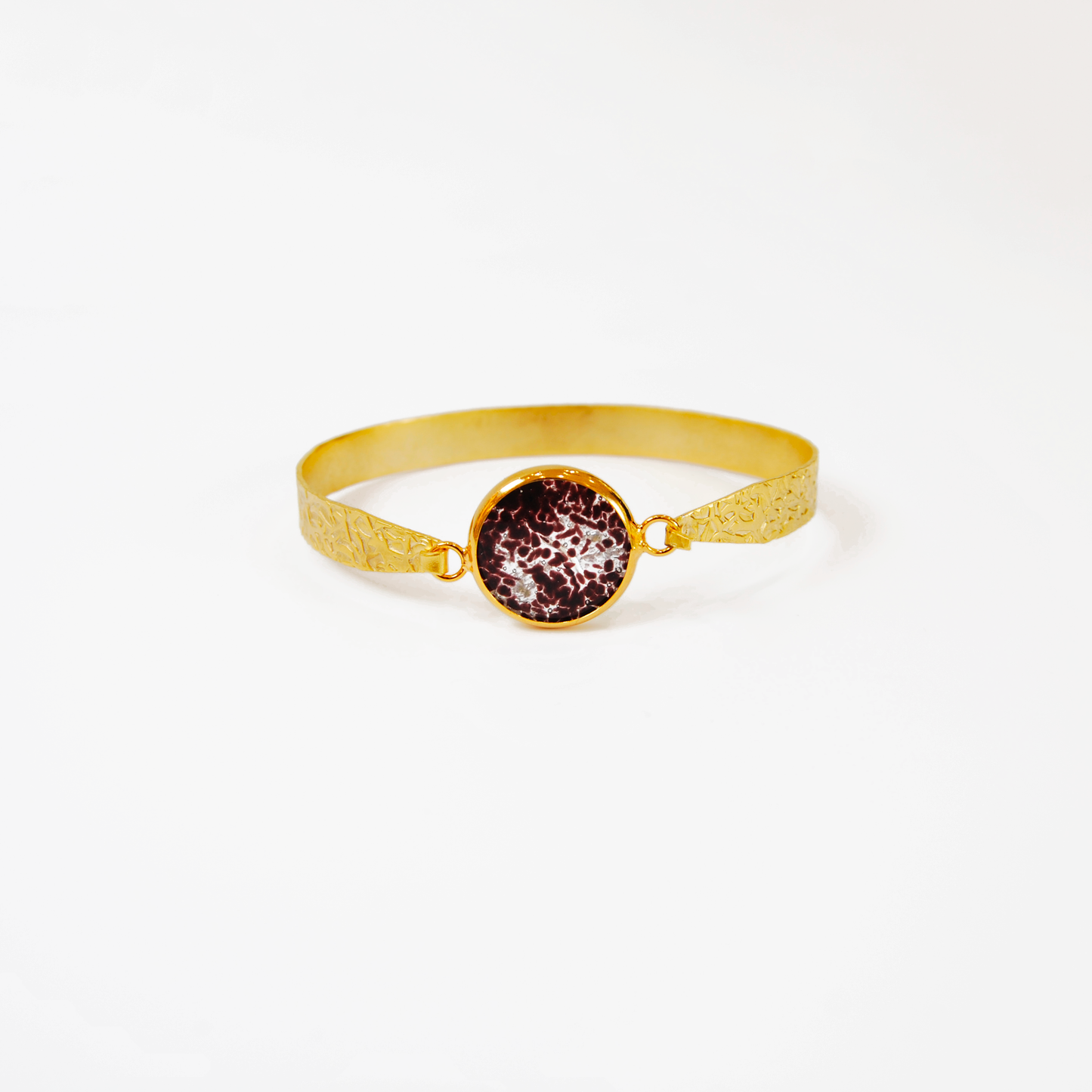 BOREALE MURANO GLASS BRACELET WITH GOLD FINISH