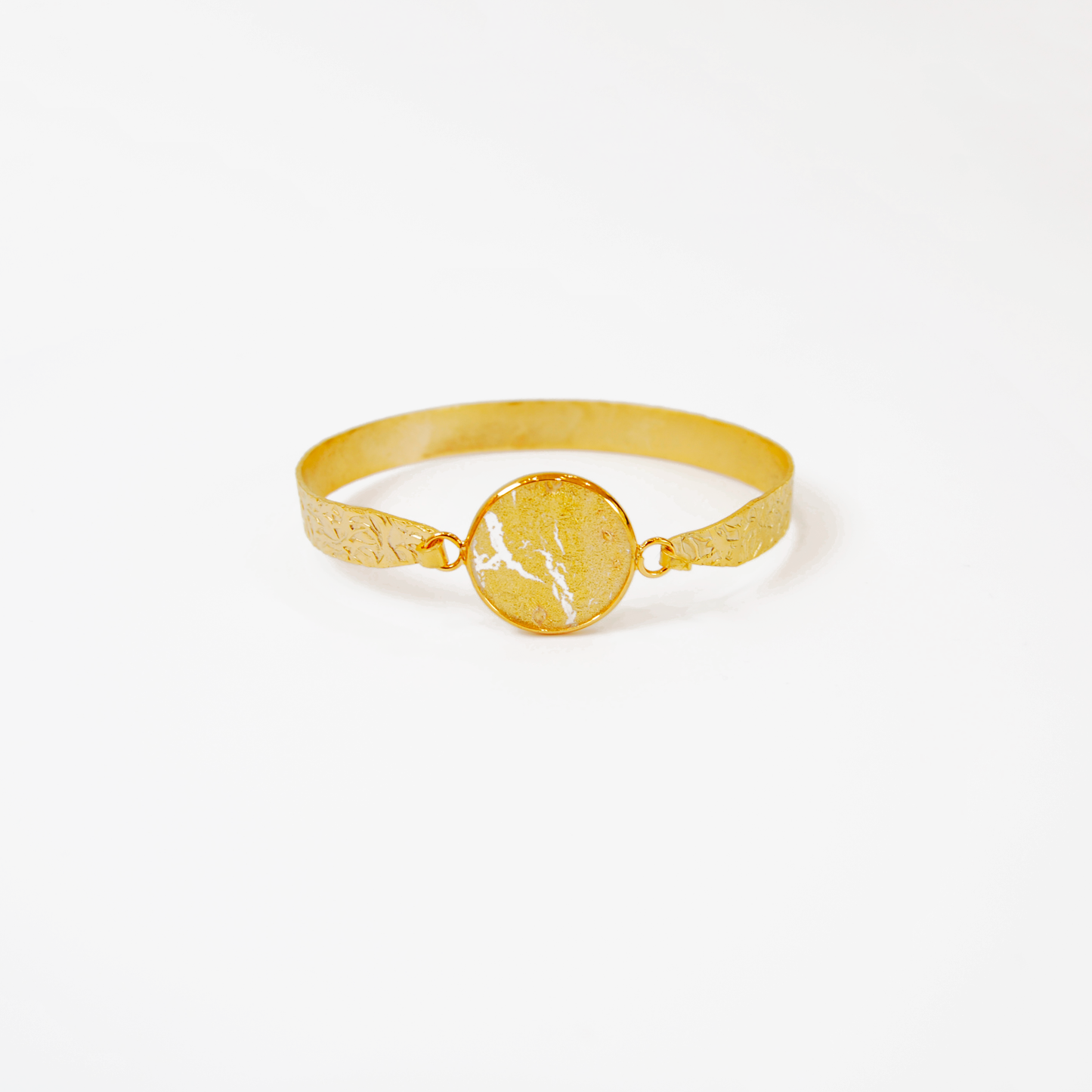 BOREALE MURANO GLASS BRACELET WITH GOLD FINISH